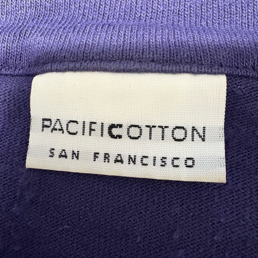 PacifiCotton by Bryn Walker Irene Jacket in Purple Cotton. Made in USA. Buttonup - Picture 7 of 15